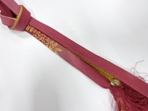 正絹　手組帯締め